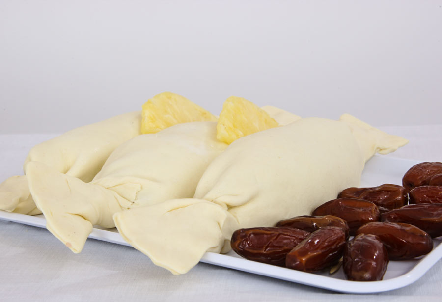 Folhados de Frango com Tâmaras