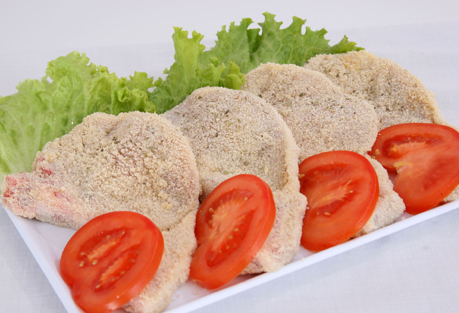 Costeletas Panadas de Porco